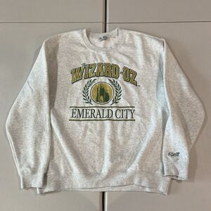 RSVLTS The Wizard of Oz™ "Emerald City"  Crewneck Sweatshirt XL Heathered